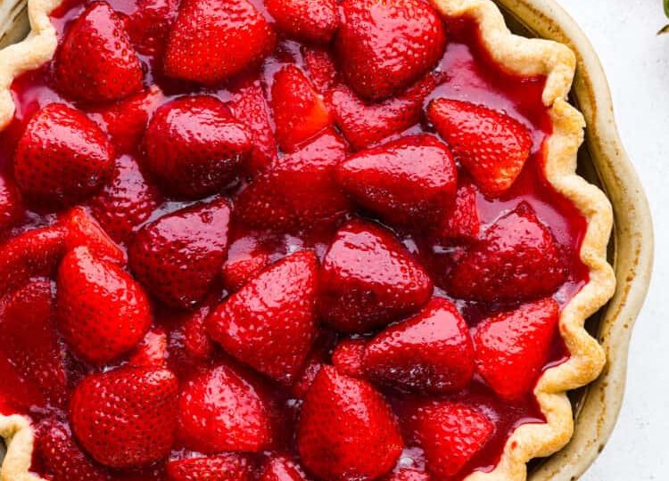 The Easiest Fresh Strawberry Pie
