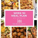 Weekly Meal Plan #92