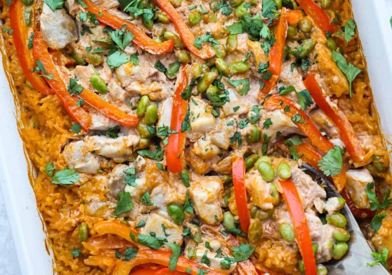 Coconut Curry Chicken Bake