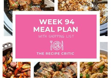 Weekly Meal Plan #94