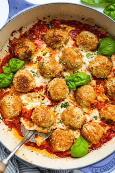Chicken Parmesan Meatballs