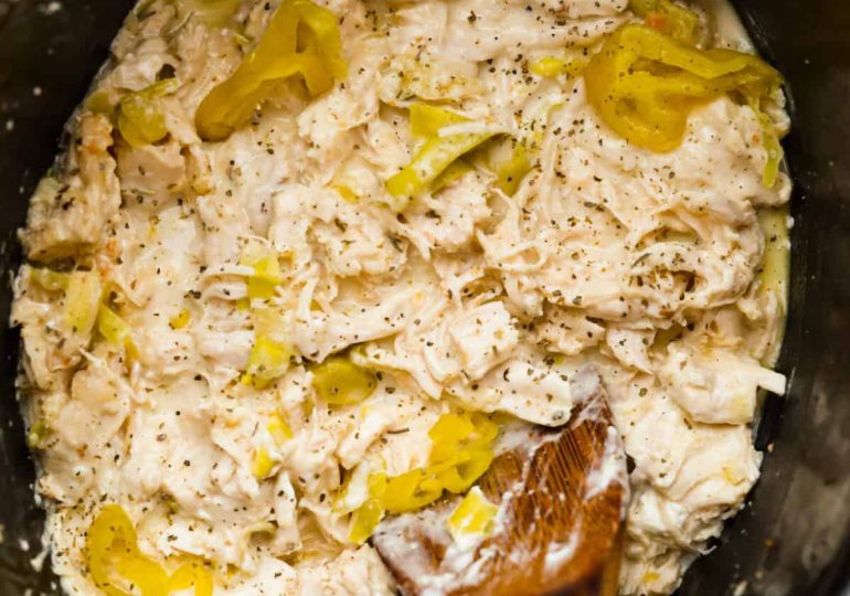 Crockpot Italian Grinder Chicken