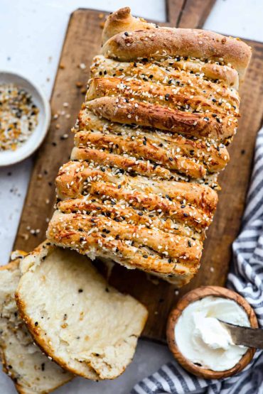 Everything Bagel Pull Apart Bread