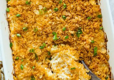 Funeral Potato and Chicken Casserole
