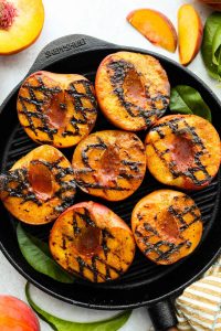 Grilled Peaches