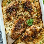 No Peek Chicken and Rice Casserole
