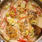 One Pan Creamy Pepperoncini Chicken