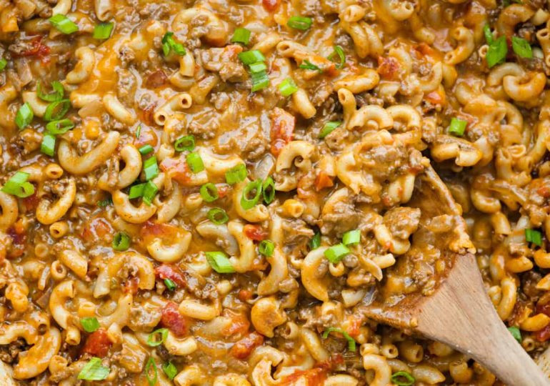 One Pan Taco Mac