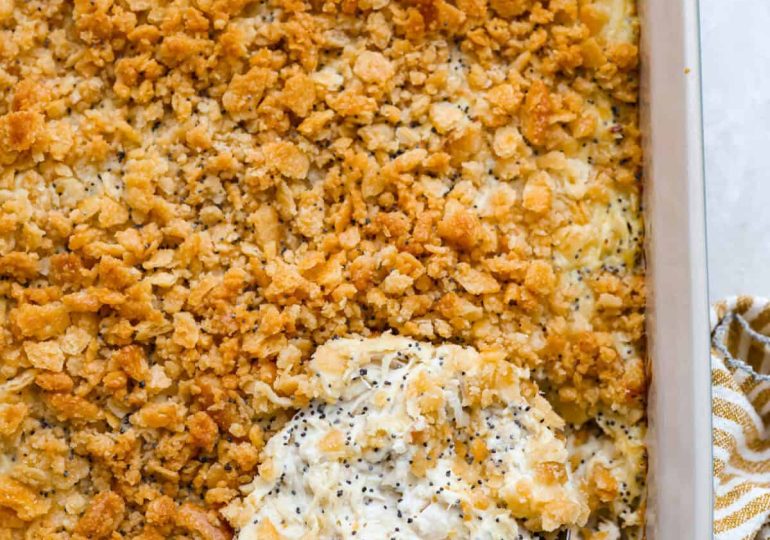 Poppy Seed Chicken Casserole
