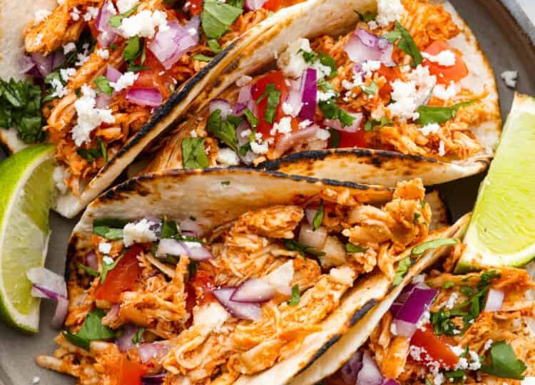 Shredded Chicken Tacos