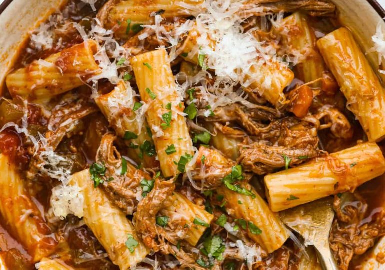 Slow Cooker Brisket Ragu