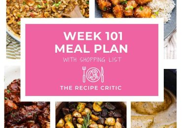 Weekly Meal Plan #101