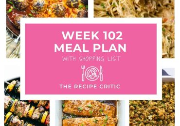 Weekly Meal Plan #102
