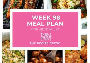 Weekly Meal Plan #98