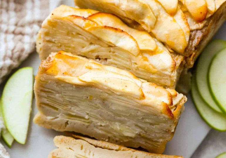 Invisible Apple Cake
