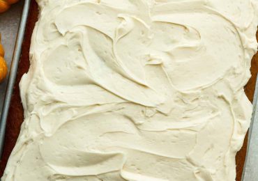 Pumpkin Sheet Cake Bars
