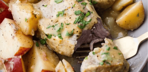 Slow Cooker Creamy Ranch Pork Chops