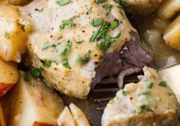 Slow Cooker Creamy Ranch Pork Chops