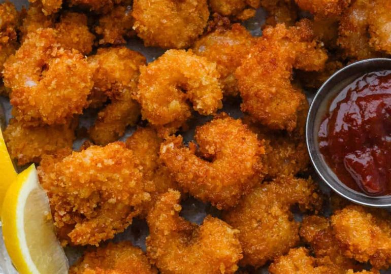 Crispy Popcorn Shrimp