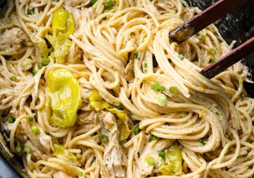 Mississippi Chicken Spaghetti