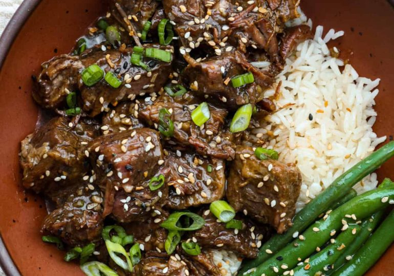Slow Cooker Sesame Ginger Beef